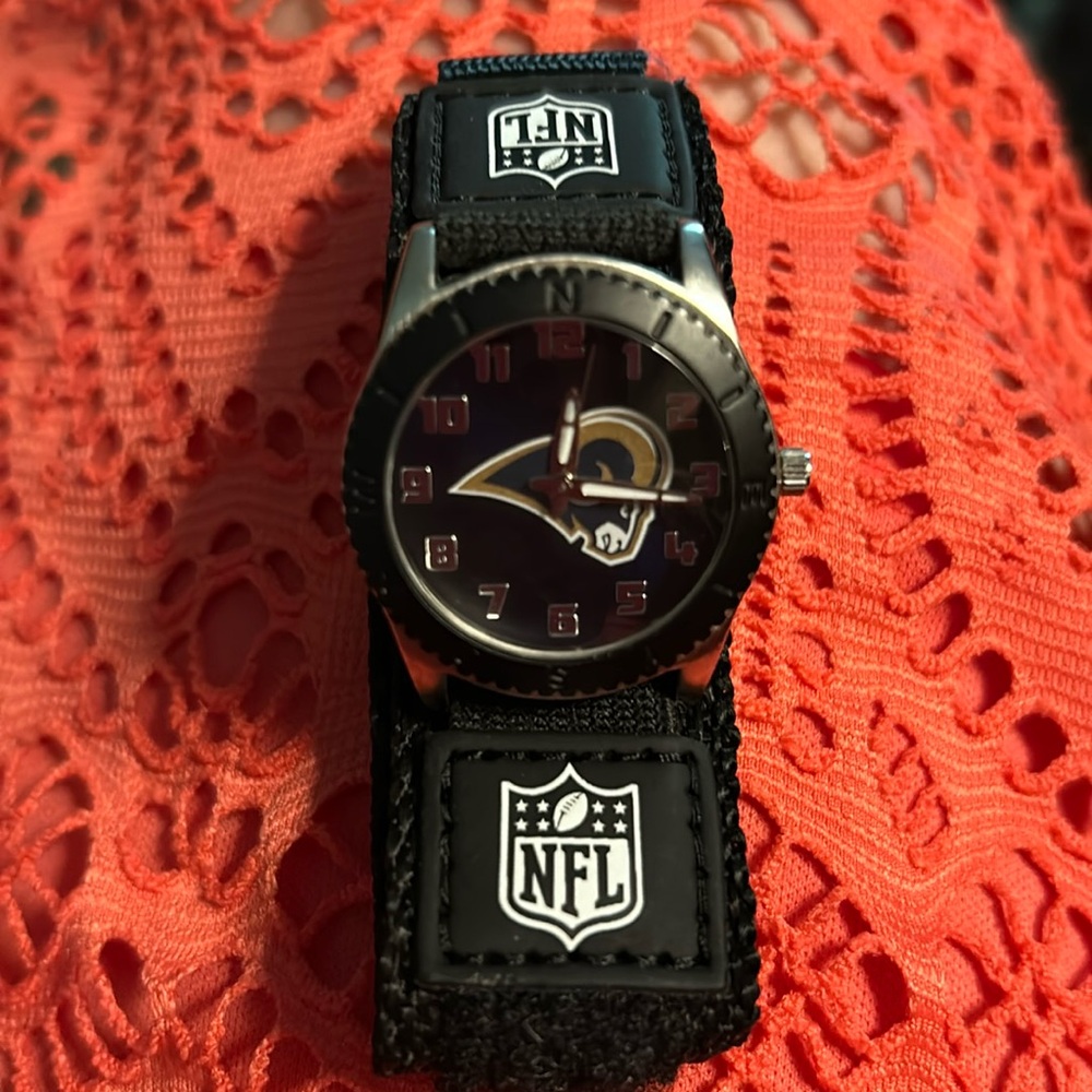 NFL RAMS ladies watch